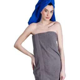 Dollar Socks Grey Cotton 600 GSM Bath Towel-picture-29