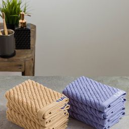 Nautica Set Of 2 Solid Cotton 600 GSM Face Towels-28