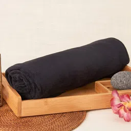 Aura Unisex Black Bath Towels-image-14