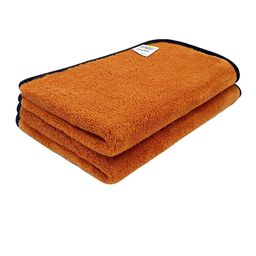 Softspun Microfiber Brown 2 Pieces 300 GSM Super Soft Bath Towels-58