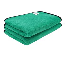 Softspun Microfiber 2 Pieces Green 280 GSM Microfiber Super Soft Face Towels-19