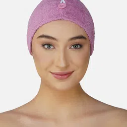 RANGOLI Purple Bamboo 500 GSM Hair Towel Wrap-image-68