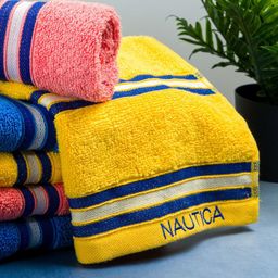 Nautica Pack Of 6 Solid Pure Cotton Hand Towels-83