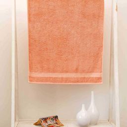 Ariana Luxury Orange-Coloured 500 GSM Cotton High Absorbent Bath Towel-image-70