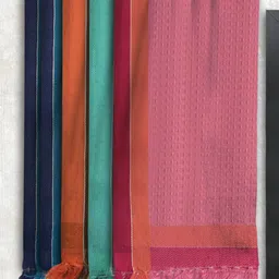 Athom Trendz Multi Set of 5 Cotton Bath Towels image 1
