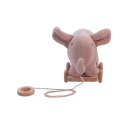Pluchi Kids Cotton Push Pull Elephant Soft Toy-52