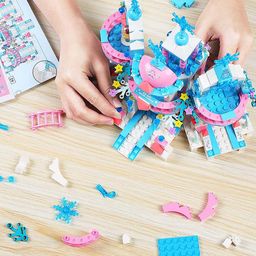 CHOCOZONE Kids Princess Castle Building Blocks Toys-56