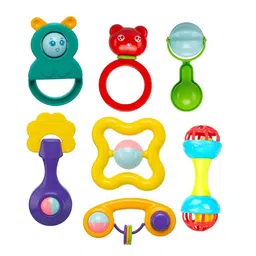 OPINA Kids 7 Pcs New Born Rattle Toys Set-7
