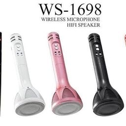 Toy Buy WS-1698 Handheld Wireless' Microphone ;Mic with Audio Recording Bluetooth Speaker [Multicolor ]_58 image 3