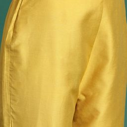 Indo Era Ethnic Motifs Yoke Design Sequinned Kurta With Trousers & Dupatta image 3