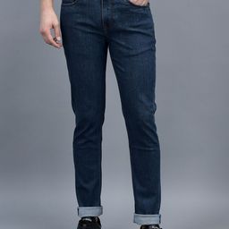 CANOE Men Smart Mid Rise Clean Look Stretchable Jeans-image-49