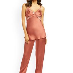 YAMAMAY Women Red Solid Lounge pants-image-42