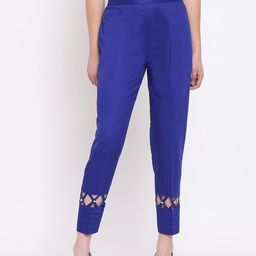 RIVI Women Easy Wash Cotton Trousers-image-75