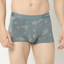 UnderJeans by Spykar Printed Outer-Elastic Short Trunks UJNRPTSI102MDGREY10-picture-18