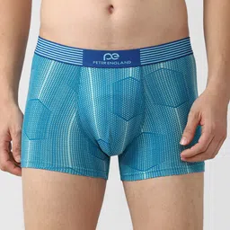 Peter England Men Blue Geometric Print Trunk PETRMRGFX19781-picture-19