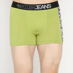 UnderJeans by Spykar Men Green Solid Trunk UJNPTS022BRIGHTGREEN-image-32