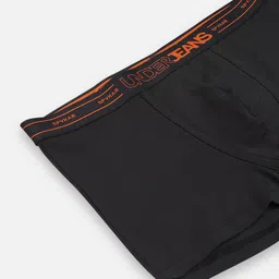 UnderJeans by Spykar Outer-Elastic Short Trunk UJNPTS064DKGREY image 4