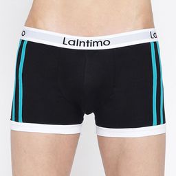 La Intimo Side Striped Outer Elasticated Trunk LITR01BK0-picture-5