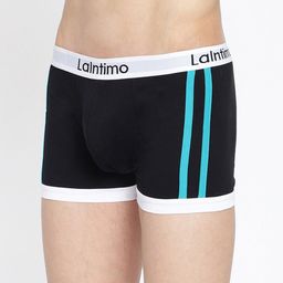 La Intimo Side Striped Outer Elasticated Trunk LITR01BK0 image 3