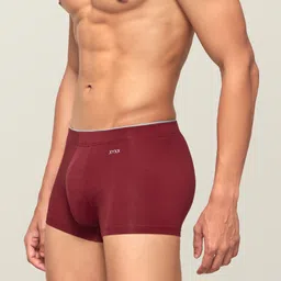 XYXX Men Solid Pack Of 2 Uno IntelliSoft Micro Modal Trunk image 4