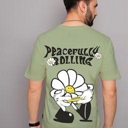 The Dry State Graphic Printed Round Neck Cotton T-shirt-image-46
