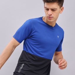 Technosport Colourblocked Antimicrobial T-shirt-image-88