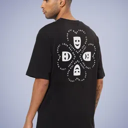 Mad Over Print Men Typography Printed Oversized Cotton T-shirt-image-76