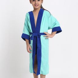 Creeva Solid Hooded Bath Robe-75