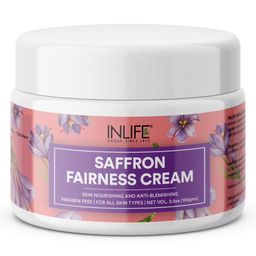 INLIFE Saffron Fairness Cream,  100 g  for All Skin Types -image-99