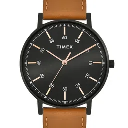 Timex Men Brass Dial & Leather Straps Analogue Watch TWTG80SMU05-image-60