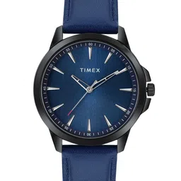 Timex Men Brass Dial & Leather Straps Analogue Watch TWEG165SMU09-14