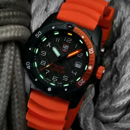 Luminox Men Black Dial & Orange Straps Analogue Watch - XB.3729.NGU-image-49