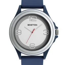 United Colors of Benetton Men Printed Dial & Silicon Straps Analogue Watch UWUCG0305-26