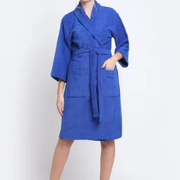 Creeva Women Luxury Highly Absorbent Bath Robe-image-17