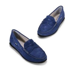 WOODLAND Womens Blue Loafers-picture-5