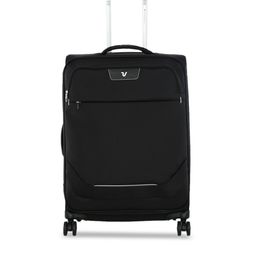 RONCATO JOY Range Nero Soft-Sided Medium Trolley Suitcase-5