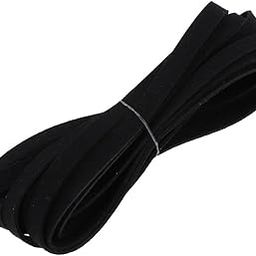 Jazzy Pearls®Soft Leather Cord Suede Rope Braiding String Lacing Craft Jewelry DIY Black|Clothing, Shoes & Accessories | Womens Handbags & Bags | Handbag Accessories|1 Piece Suede Cord Rope of 3m-17