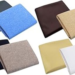 Men's Poly Cotton Unstitched Shirt & Trouser Fabric Combo Set (Multi Color; Free Size)-image-67