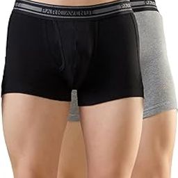 park avenue Men Regular Fit Solid Pattern Pure Cotton Trunk Pack of 2-picture-35