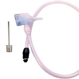 Unbreakable Bicycle Air Pump Connection Pump Pipe with Clip Setting for Bicycle, Cycle, Football with Nozzle-image-81
