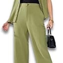 Women's Solid Regular Fit Shirt (7005357113_Green M)-image-22