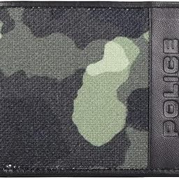 Genuine Leather Men's Bifold Coin Wallet|Gents Leather Purse with Card Holder, Coin Pocket, Gifts for Men - Army Green & Black-picture-33
