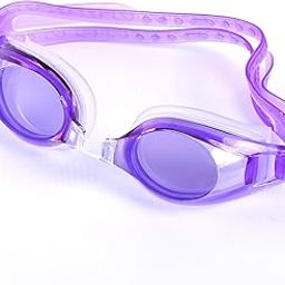 Kabello Anti Fog Clear Swimming Goggles With Nose Plugs (Violet)-picture-32
