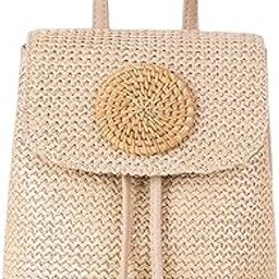 Straw Backpack Fashion Bohemia Stylish Rattan Knitted for Traveling Women|Clothing, Shoes & Accessories | Womens & s|Womens & s|1 Piece Straw Backpack-image-71