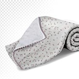 Fallalen Reversible Single Bed Dohar Quilt Comforter Blanket Lightweight All Weather (Warm Libert Floral)-image-8