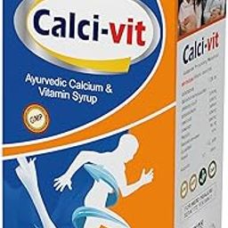 Calci-vit Ayurvedic Calcium & Vitamin Syrup – 450ml | Bone Energizer | Natural Supplement for Strong Bones & Joints-image-74