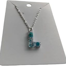 Resin Pendant Necklace with Chain, Multicolored, Fashion Jewellery for Women and Girls-image-69