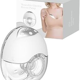 NH Fashion Hub 1Pack, Wearable Breast Pump - Smart Display, Leak-Proof Design, Hands-Free Double Portable Electric Breast Pump with 4 Modes &12 Levels - Portable & Skin friendly Material.-image-1