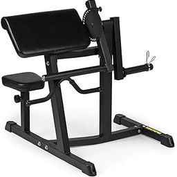 Bodylean Fitness Plate Loaded Bicep Curl and Tricep Extension Machine, Rated 110 Kg, Specialty Arm Machine | Bicep Curls and Tricep Extensions in one Machine-28