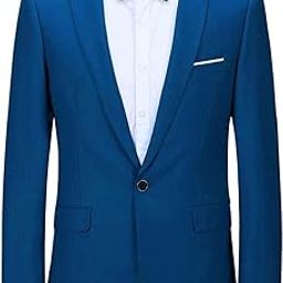 Dark Blue Blazer for Mens-image-67